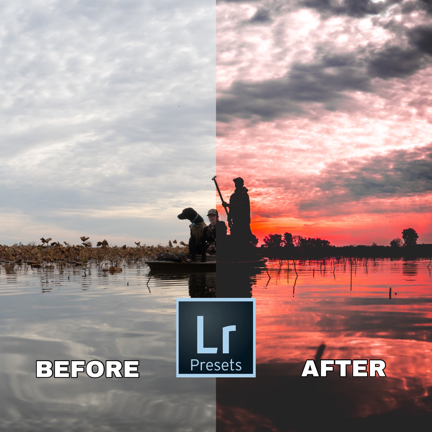 “Silhouette Sunrise” Preset 1